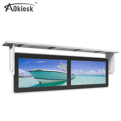 Tavana Monte Otobüs Reklam Oyuncusu / Çift LCD Ekran 18.5Inch 220V