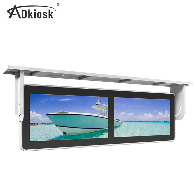 Tavana Monte Otobüs Reklam Oyuncusu / Çift LCD Ekran 18.5Inch 220V