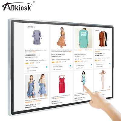 Android FHD Reklam Dijital Tabela 55 İnç 65 İnç Reklam LCD Ekran