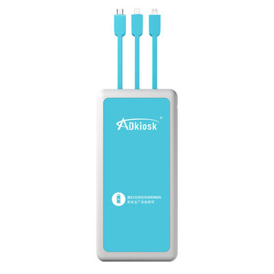 Kamu Paylaşımı Cep Telefonu Şarj İstasyonu Kiosk 24 inç 5000MAh