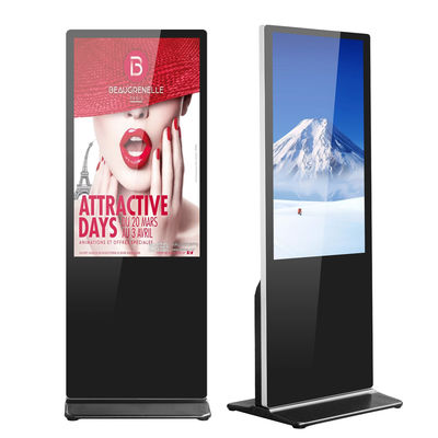 Zemin Standı Android Asansör Dijital Tabela Ekranı 43Inch 49Inch 1080P