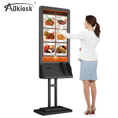 İnteraktif Self Servis Kiosk 43 inç LCD Dokunmatik Ekran 1920X1080 350cd/m2