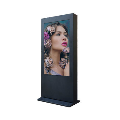 VGA HDMI Dış Mekan Dijital Tabela 55 İnç 1920 * 1080 3000nit Korozyon Önleyici Kutu