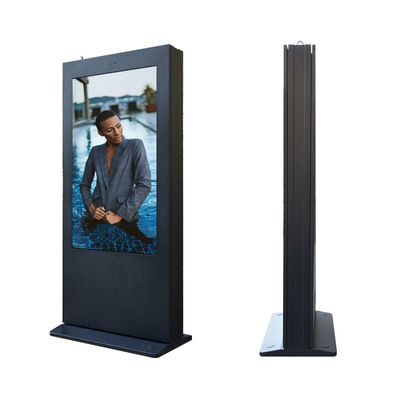 16:9 Kontrast Dış Mekan Dijital Reklam Ekranları Kiosk 2000nit 49 inç