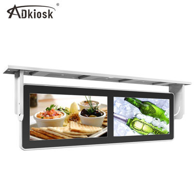 1200:1 Dijital Otobüs Reklam Oyuncusu 19 inç Çift Uzaktan Kumandalı LCD Ekran