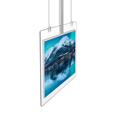 Süper İnce Ayaklı Dijital Tabela OLED İki Taraflı Ekran Şeffaf 43Inch