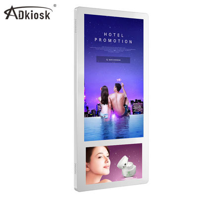 Asansör HD İç Mekan Reklam Dijital Tabela 18,5 İnç Duvara Montaj rOM 8GB