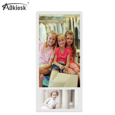 LCD Asansör Video Ekranı 18.5 inç 178 ° Görüş Açısı Dijital Tabela Reklam Oyuncusu