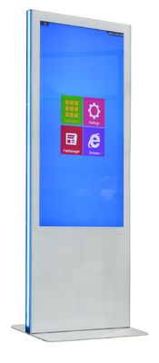 Mall Kapalı LED Dijital Tabela Ekranı 42 İnç İnteraktif 16GB ROM