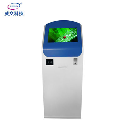 Kuyruk Self Servis Bilet Kiosk Terminali 19 İnç Ayaklı 1.5mm çelik