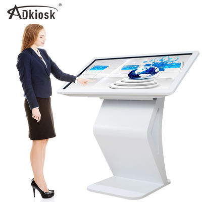 Stand 16:9 Etkileşimli Dokunmatik Ekran Kiosk LCD Reklam Görüntüleme Monitörü 16.7M Renkli