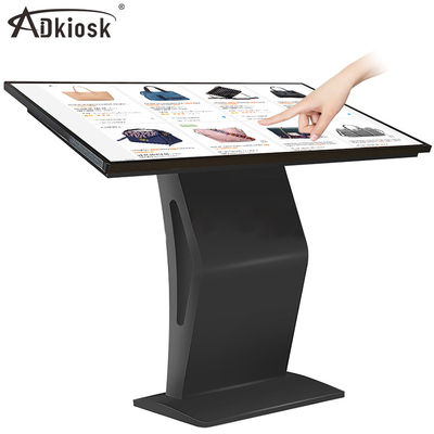 Stand 16:9 Etkileşimli Dokunmatik Ekran Kiosk LCD Reklam Görüntüleme Monitörü 16.7M Renkli