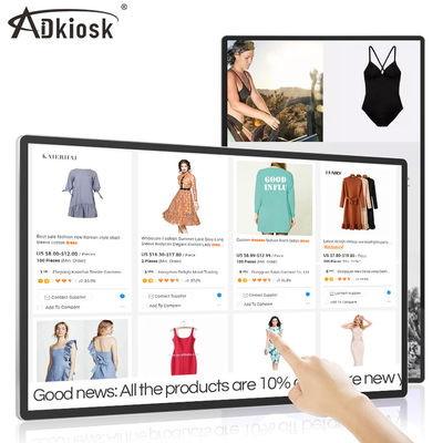 Duvara Monte İnteraktif Dokunmatik Ekran Kiosk 32Inch 15kg Android TFT Tipi