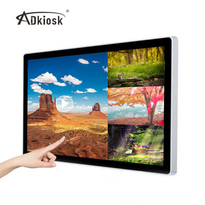 55 İnç Duvara Monte Android Dokunmatik Ekran Kiosk Ekranı 38kg 620W 38kg