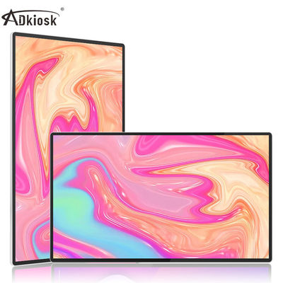 21.5 İnç Asansör LCD Ekran 400cd/M2 Medya Dijital Tabela 6.5ms Tepki Süresi