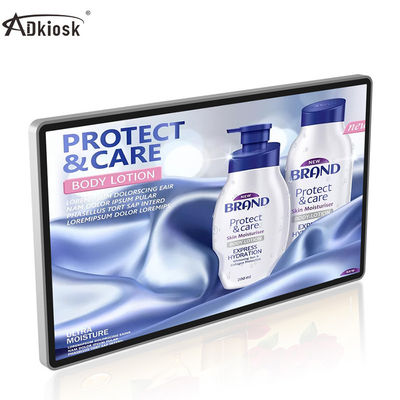 Ultra İnce 23,8 İnç Asansör Dijital Tabela Ekranı 16GB bellek Reklam için