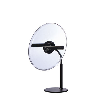 Akrilik Koruyucu Kapaklı 30cm Panel Led Holografik Ekran 120W