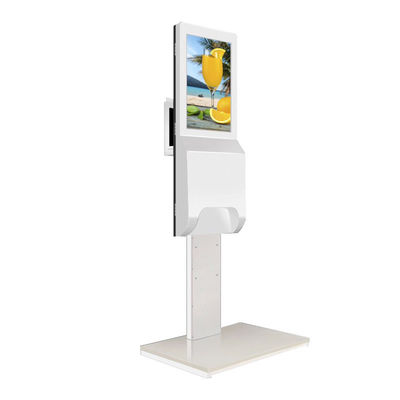 Dokunmatik Ekran 350 cd / m² 21,5 &quot;El Temizleyici Kiosk Android 7.1.2