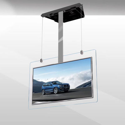 700 Nits Asılı Şeffaf LCD Ekran 55 inç OLED Çift Taraflı Dijital Ekran