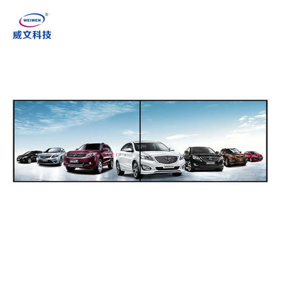FHD Dokunmatik Ekran Dijital Tabela AC100V 6ms Tepki Süresi Şeffaf Cam Gövde