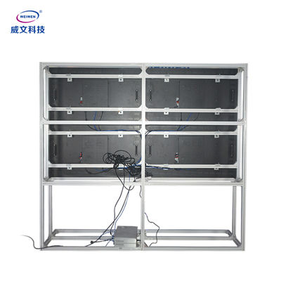 Zemin Daimi LCD Ekleme Ekranı 55 inç Reklam Dijital Tabela 3.5mm Boşluk
