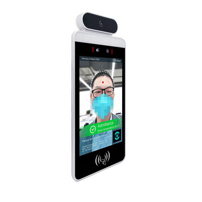 Sıcaklık Ölçme Yüz Tanıma Termometresi LCD Ekranlı 50cm Mesafe IP65