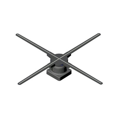 Hareketli 3D Hologram Fan Ekran Projektörü Duvara Monte Dijital Tabela 42cm