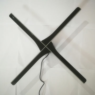 100cm 1406pcs LED Lamba Boncuk Süspansiyon 3D Hologram Fan Ekran Işık Holografik Projektör Fanı