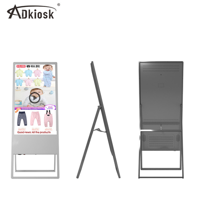110V 55Inch Serbest Stand Dijital Tabela LCD Reklam Kiosk RAM 2G