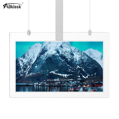 Süper İnce Ayaklı Dijital Tabela OLED İki Taraflı Ekran Şeffaf 43Inch