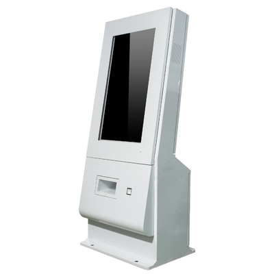 BT4.0 Etkileşimli Dokunmatik Ekran Kiosk 350cd/m2 Wifi İnternet Self Servis İçin NFC