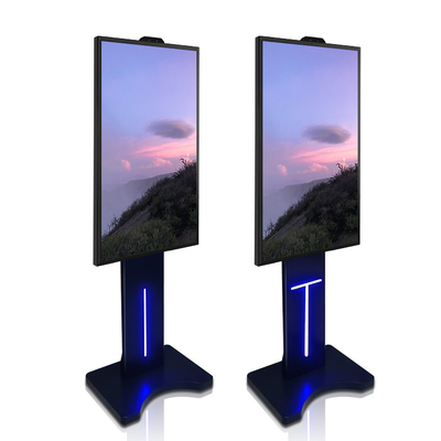 IPS 4K 2K 60fps Etkileşimli Dokunmatik Ekran Kiosk CCC Ultra Net Kod Çözme