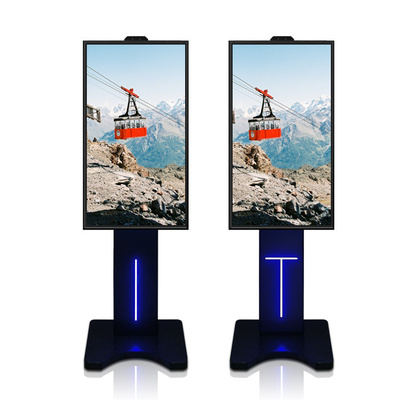 IPS 4K 2K 60fps Etkileşimli Dokunmatik Ekran Kiosk CCC Ultra Net Kod Çözme