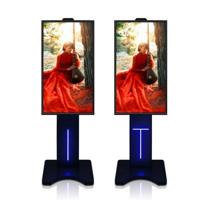 IPS Panel AGLR Dikey LCD Kiosk AC100-240v 2500cd/M2 Reklam