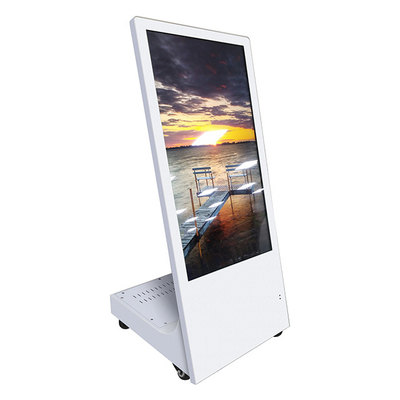 Lcd Ekran 1.5A Self Servis Kiosk Kapalı Zemin Standı CCC Tekerlekli