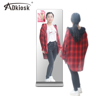 3D Sanal Montaj Ayna Self Servis Kiosk PAL NTSC Yer Tipi