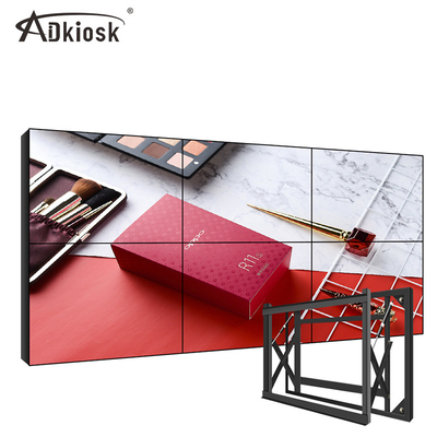 Alüminyum Braketli 55 İnç 4x4 LCD Ekleme Ekranı 1.7mm Çerçeve