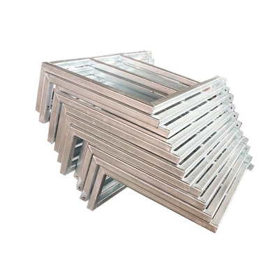 Endüstriler için Lazer Kesim Çerçeve Metal Parçaları Krom Kaplama CCC ODM