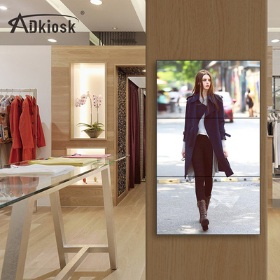 4k 55 İnç Reklam Video Duvar Kapalı Lcd Ekleme Ekranı 2x2 3x3