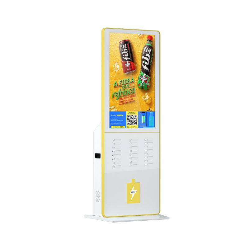 Taşınabilir Telefon Şarj Kiosk Güç Bankası 16 Bağlantı Noktası 3G 4G özelleştirilmiş renk