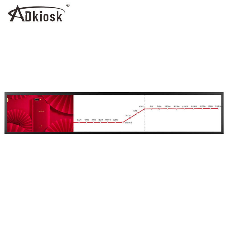 38 İnç Raf Kenarı LCD Ekran Metal Kasa 38W Ultra Geniş Monitör Gerilmiş 5000:1