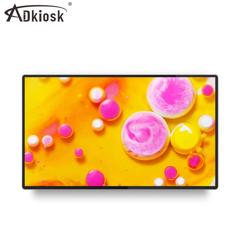 21.5 İnç Asansör LCD Ekran 400cd/M2 Medya Dijital Tabela 6.5ms Tepki Süresi