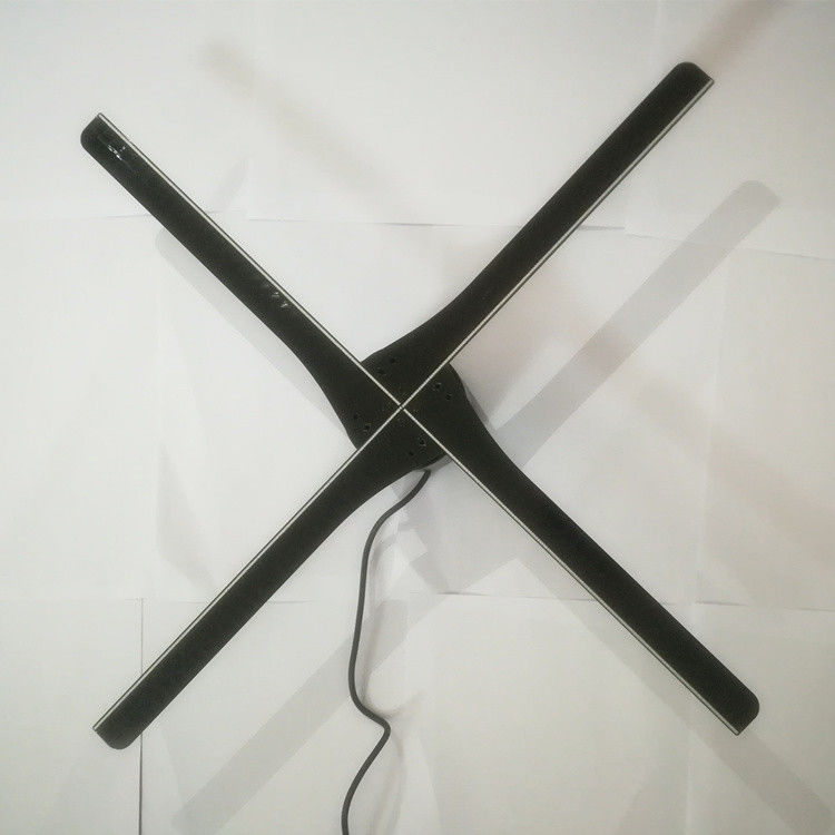 100cm 1406pcs LED Lamba Boncuk Süspansiyon 3D Hologram Fan Ekran Işık Holografik Projektör Fanı